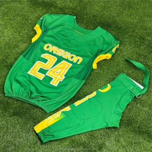 Nueva Llegada, Uniformes de Fútbol Americano Unisex Hechos a Medida, Transpirables, de Secado Rápido, Antibacterianos, Excelente Calidad, Sublimación - Product Image 3