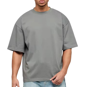 Camisetas Personalizadas Transpirables para Hombre, 100% Algodón, Transpirables, de Secado Rápido, con Hombros Caídos - Product Image 1