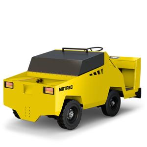 Carro de Transporte Eléctrico Amarillo Motrec MT-440 con Asiento, para Manejo de Materiales, con Batería de 48 V, para Fábrica - Product Image 1