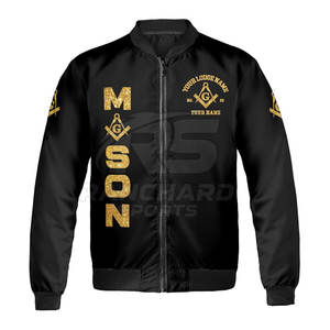 Chaqueta Masónica Formal para Hombre, Chaqueta de Logia Masónica Bordada para Hombre - Product Image 1