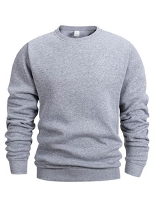 Customize Casual Men's Shirts High Quality Breathable Men's Sweatshirt 100% <b>Organic</b> Cotton Wholesale Sweatshirts - Product Image 4