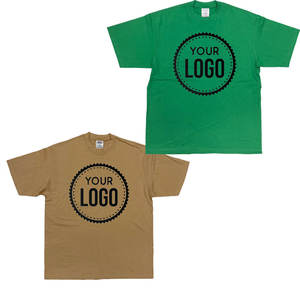 Pro Club T-shirt à col rond à manches courtes en coton épais pour hommes T-shirt ample à la mode surdimensionné - Product Image 5