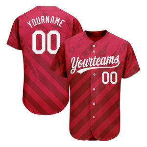 2025 camisetas sublimadas de alta calidad personalizadas camisetas de uniforme de béisbol bordadas cosidas de béisbol - Product Image 5
