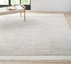 Alfombra Moderna Eray Acolchada Antideslizante Ecológica Tejida a Mano con Base de Látex - Product Image 1