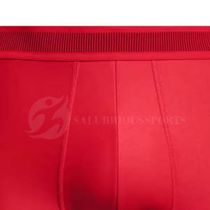 Workout Running Short de compression pour homme Spandex respirant/Polyester Short à séchage rapide au genou avec marque privée - Product Image 5