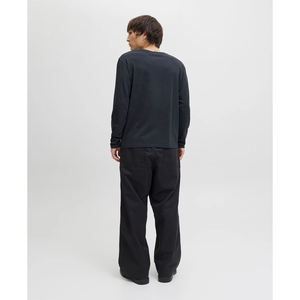 เสื้อยืดคอโอ แขนยาว ทรงโอเวอร์ไซส์ ผ้าฝ้าย 100%  รับสกรีนโลโก้  ผ้าถักคุณภาพสูง เป็นมิตรกับสิ่งแวดล้อม  สไตล์ลำลอง  รับผลิตแบบ OEM - Product Image 6