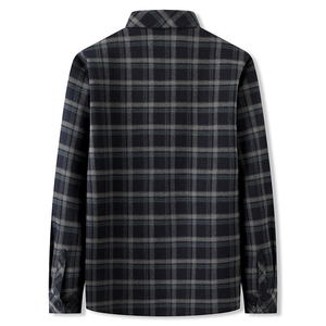 Chemises en flanelle de coton surdimensionnées 2026 pour femmes, motifs à carreaux intemporels, coupe ample et fluide, design grande taille, style décontracté, automne, longues - Product Image 3