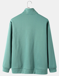 เสื้อกันหนาวมีฮู้ดสำหรับผู้หญิงเสื้อฮู้ดสำหรับปีนเขามีซิปครึ่งฤดูหนาว - Product Image 2