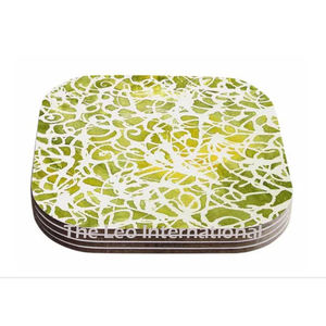 Juego de Posavasos de Madera Hechos a Mano, 6 Piezas, Color Marrón, Forma Redonda, Decoración para Mesa de Café, Té, Restaurante, Cafetería y Hogar - Product Image 6