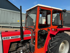 Tracteur agricole d'occasion 50 CV Massey Ferguson 240 2RM, tracteur diesel compact pour MF 240 d'occasion - Product Image 6