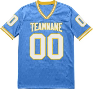 Camiseta de fútbol de manga corta personalizada para hombre, diseño personalizado con número de nombre de equipo, Camiseta de Juego transpirable de alta elasticidad - Product Image 2