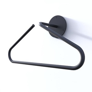 ตะขอแขวนเสื้อโค้ทผ้าสองชั้นทนทานตะขอแขวนผนังโลหะสำหรับห้องน้ำตู้เสื้อผ้าห้องครัวอเนกประสงค์สำหรับทำความสะอาด - Product Image 2