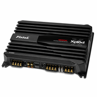 Amplificateur de voiture 4 canaux Classe AB 70W x 4 RMS 1000W de crête haute puissance, pontable 500W x 2 SNR 100dB pour mise à niveau du système audio de voiture