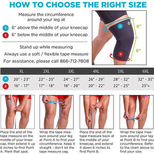 Soft Inner Padding Comfort <b>Knee</b> <b>Sleeves</b> Gym Performance 2026 Premium Quality Customized Enhancement <b>Knee</b> <b>Sleeves</b> - Product Image 6