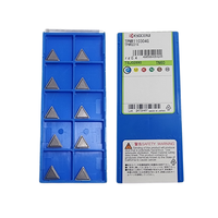 Insert de tournage triangulaire Cermet TN60 de qualité japonaise haute Performance pour tours CNC TPMR110304G ensemble de 10 pièces avec stockage pour Ca