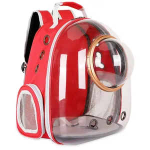 Hot Sale Pet Carrier Backpack Space Capsule Transparent Backpack For Cats And Puppies