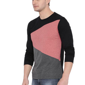 Camiseta de manga larga al por mayor de la mejor calidad para hombre, Camiseta 100% de algodón para hombre, camisetas de manga larga con estampado holgado - Product Image 3