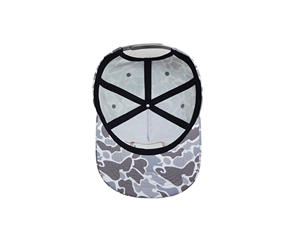 Gorra Snapback de malla de algodón transpirable suave de 6 paneles personalizada con logotipo Vintage Hip Hop cómodo sombrero de moda hecho en Vietnam - Product Image 5