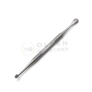 Poussoir professionnel 2-en-1 en acier inoxydable pour ongles à cuticules et dissolvant de callosités des pieds avec design personnalisable - Product Image 6