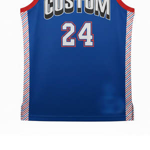 ออกแบบชุดบาสเก็ตบอลแบบยูนิเซ็กซ์ตามสั่ง ชุดทีมของคุณเอง ผ้าระบายเหงื่อได้ดี สำหรับเล่นในสนาม - Product Image 4