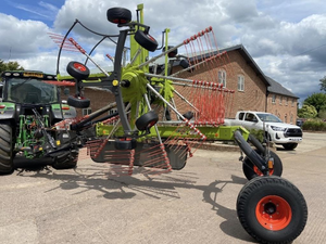 Rastrillo Rotatorio Claas Liner 2800 Trend de Doble Rotor, 8.2m, Equipo Agrícola para Forraje, en Venta - Product Image 6