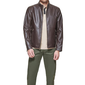 Chaquetas de Cuero para Hombre, Diseño de Alta Calidad 2024, Personalizadas, Gruesas para Invierno, Lavables, Envío DDP - Product Image 2