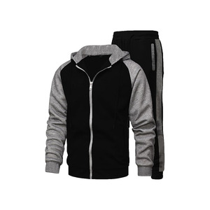 Ensembles de survêtements évasés pour hommes Jogging Poids lourd Sun Faded Baggy Straight Sweatpants Acid Wash Sweatsuit - Product Image 4