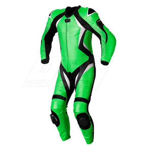 Vente en ligne personnalisée Combinaison en cuir pour motocyclette Combinaison en cuir pour motocyclette fabriquée en gros au Pakistan - Product Image 2