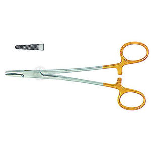 MAYO-HEGAR 18 cm Manual Dental Surgical Instruments Needle Holders with Suture Sizes 3-0-5-0 - Product Image 1