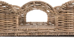 Bandejas decorativas navideñas de caña para mesas navideñas, superventas, bandejas de ratán para regalos de Navidad, el ratán más vendido - Product Image 2