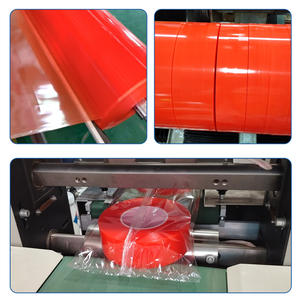 Plester PET Film Merah tahan panas kustom untuk ereksi dan fiksasi - Product Image 6
