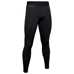 Los más vendidos de los hombres de Spandex Nylon Scrunch Butt Gym Leggings de secado rápido Medias de yoga con efecto de levantamiento de glúteos y logotipo en la cintura - Product Image 1