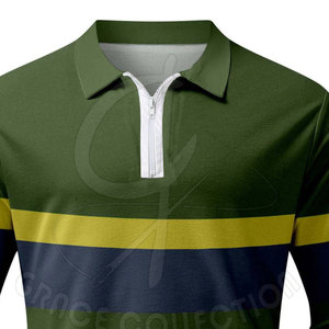 Polos de ropa informal de algodón puro 100% para hombre, polos de la mejor calidad de primavera y verano para logotipo impreso personalizado - Product Image 3