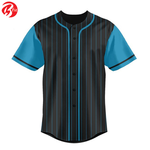 Camisetas de béisbol de secado rápido de alta calidad con logotipo personalizado, camisetas de poliéster transpirable para béisbol y sóftbol de talla grande disponible - Product Image 3