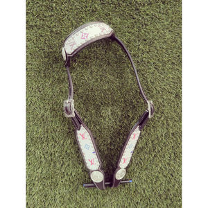 Haute qualité Floral usiné à la main en cuir de vache Western One Ear Headstall Western Bridle pour les utilisations des chevaux par les exportateurs indiens - Product Image 3