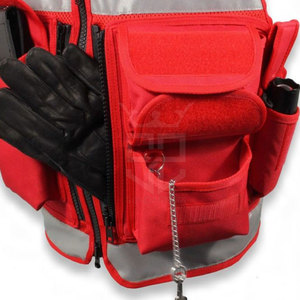 Chaleco de seguridad para hombre con logotipo personalizado impreso, chaleco de seguridad de tela ligera y duradera para venta al por mayor - Product Image 6