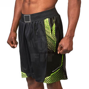 Pantalones cortos deportivos de boxeo para hombre transpirables de etiqueta privada Ropa de artes marciales OEM - Product Image 2