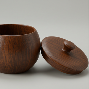 Tazón de madera clásico no tóxico, decoración ecológica, biodegradable, Apto para lavavajillas, para regalos de boda y obsequios - Product Image 6