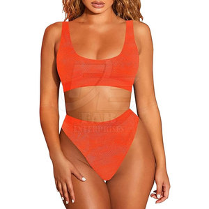 บิกินี2ชิ้นไม่มีสายหนังสไตล์บราซิลสำหรับผู้หญิงชุดชายหาดฤดูร้อนขายส่งสำหรับวันหยุดพักผ่อนชายหาด - Product Image 1