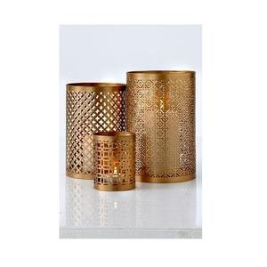 Luxury And Elegant Metal <b>Candle</b> Jar With Lid Beautiful <b>candle</b> Jar For Decoration In Home Dinner Nights - Product Image 1