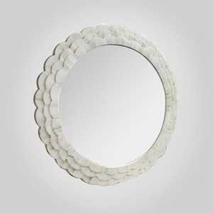 Cadre photo moderne fait main en incrustation d'os Grand miroir mural unique pour la décoration de la maison et les cadeaux - Product Image 1