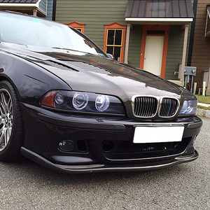 Nouveau pare-chocs avant en fibre de carbone de style HM pour 1996-2003 pour E39 M5 uniquement, montage par vis, rétrofit/mise à niveau, modèle TW BW-E39-2 - Product Image 3