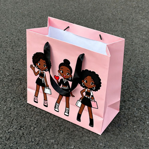 Vente en gros de sacs à provisions de luxe imprimés avec logo personnalisé sacs-cadeaux abordables de haute qualité - Product Image 6