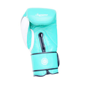 Guantes de boxeo de cuero PU con logotipo personalizado para entrenar guantes de boxeo profesionales de lucha y fitness - Product Image 5