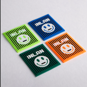 Calcetines de fibra de bambú suave unisex para hombre y mujer calcetines de tubo medio de negocios cuadrados pequeños de flores oscuras de doble aguja - Product Image 4