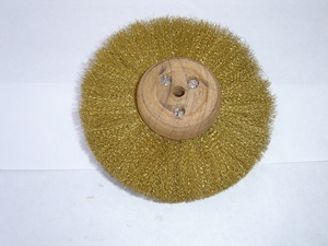 Cepillo de Alta Calidad con Cerdas Circulares de Latón - 6 Pulgadas, Herramienta para Hacer Joyas, Venta al por Mayor, Precio Más Bajo, el Mejor Producto para Joyería - Product Image 2