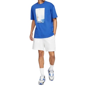 Nurak 2025 T-shirts pour hommes 100% coton sérigraphie de haute qualité personnalisée couleur unie nouveau produit - Product Image 6