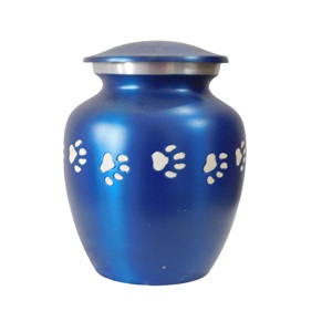 Top cổ điển với Paw in Brass lưu niệm hỏa Táng urns Chất lượng cao nhất kim loại tang lễ lưu niệm urns với Nâu thiếc hoàn thành - Product Image 2