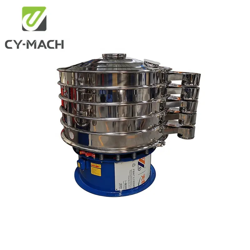 Coconut powder vibrating screen sieve/Pigment vibration sifter/Garlic Vibro Classifier Shaker Equipment for Vacuum conveyor