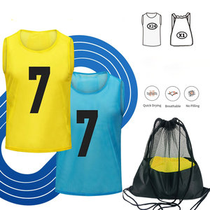 Oem Custom Digital Print 100% Polyester Breathable Stretch Soccer Jersey Mesh Football <b>Training</b> <b>Bibs</b> Slim Fit Outdoor Wear - Product Image 4